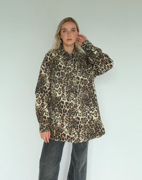 Brunette The Label Shania Jacket-Leopard