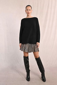 Molly Bracken Straight Knit Sweater
