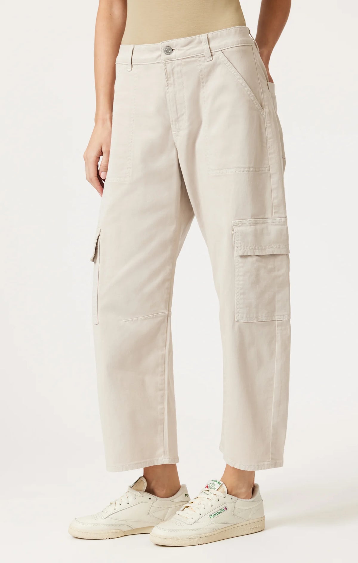 Mavi-Vinnie Cargo's In Frost Casual Twill