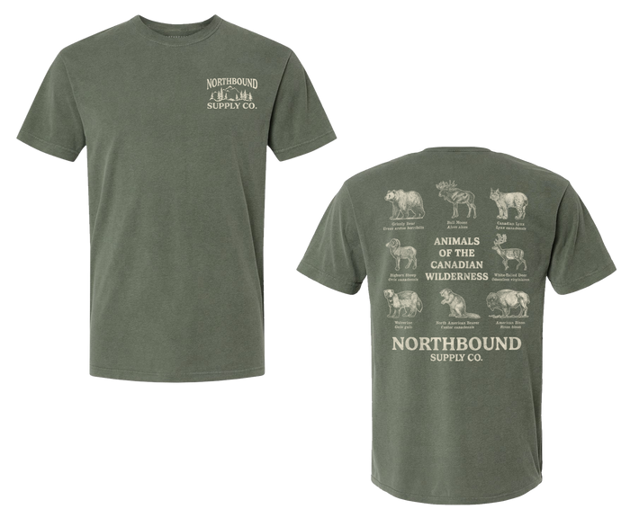 Northbound Supply Co Animals Of The Canadian Wilderness
