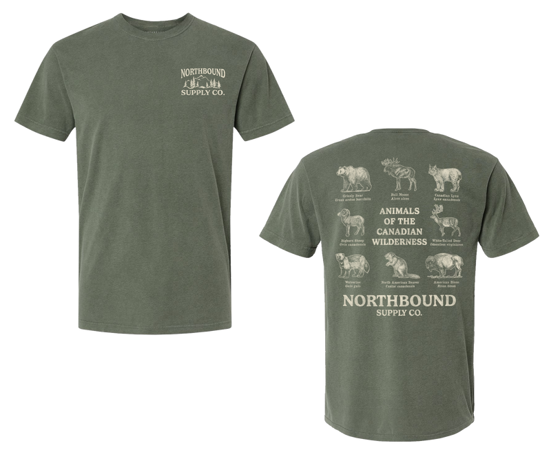 Northbound Supply Co Animals Of The Canadian Wilderness