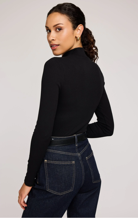 Gentle Fawn Wren Top - Black