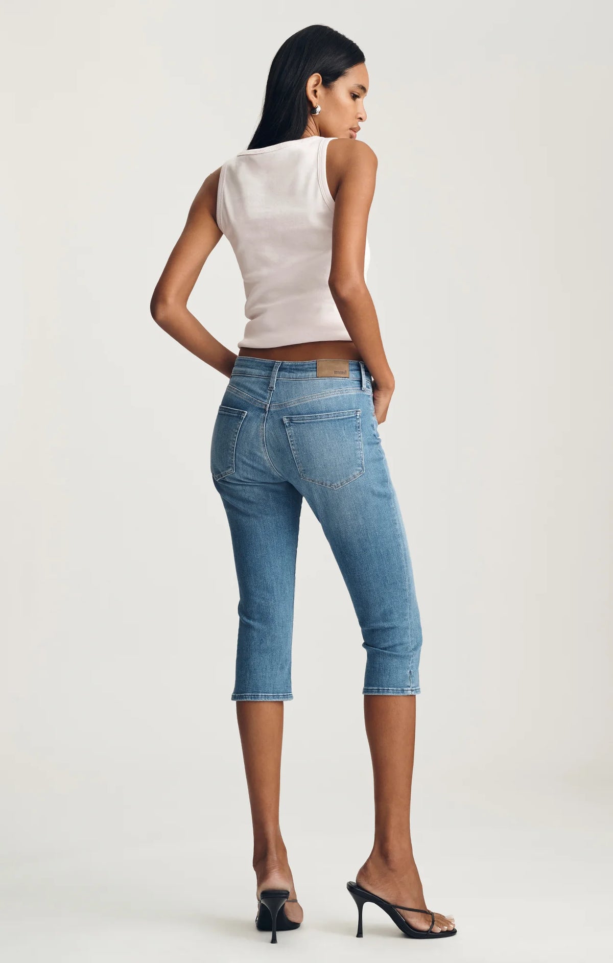 Mavi-Hilary Blue Brushed Jeans