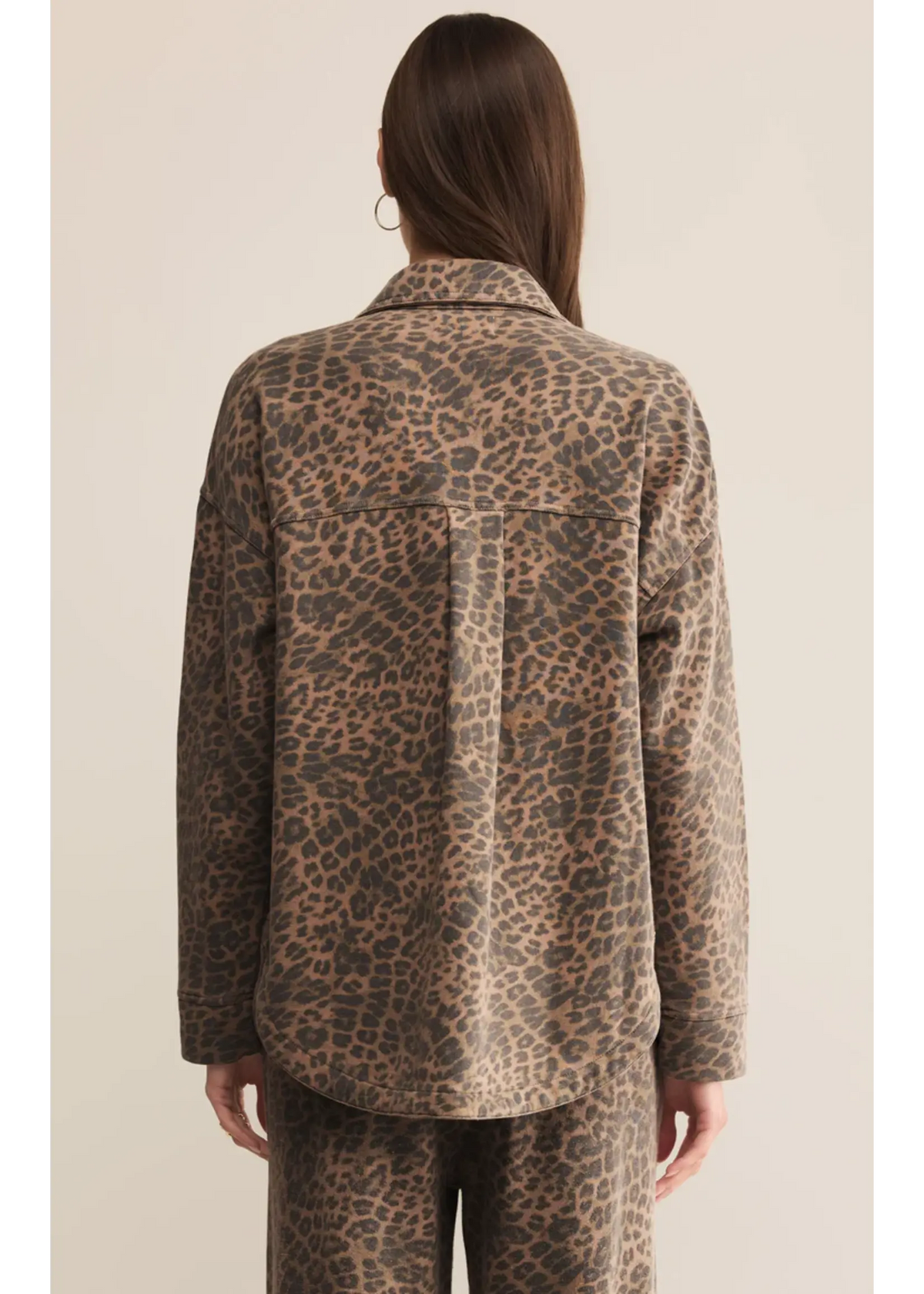 Z Supply All Day Leopard Jacket