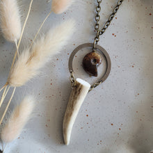 Load image into Gallery viewer, Ashvale Coulee Designs Antler Necklaces
