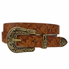 Load image into Gallery viewer, Western Floral Belt
