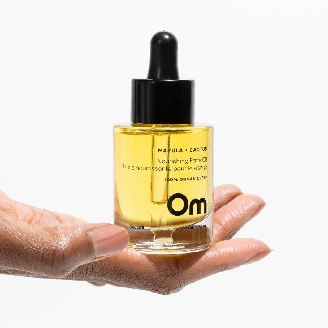 Om Organics Skincare - Marula + Cactus Nourishing Face Oil