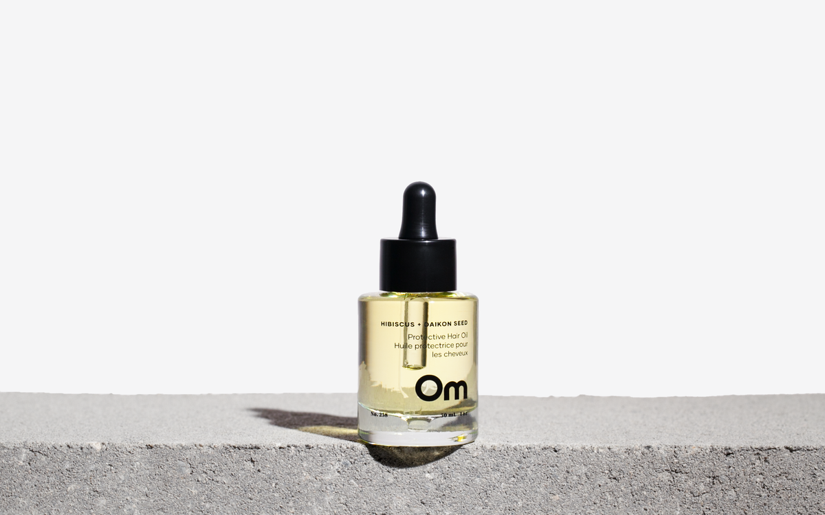 Om Organics Skincare - Hibiscus + Daikon Seed Protective Hair Oil