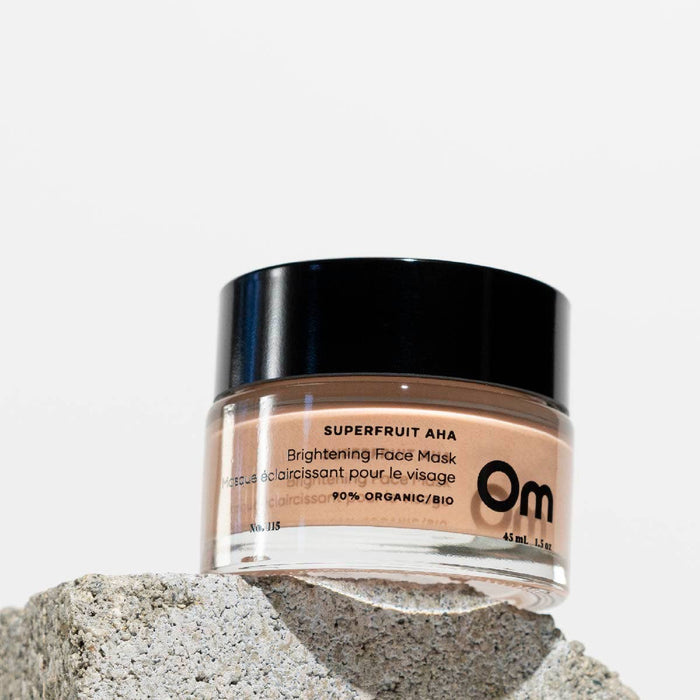 Om Organics Skincare - Superfruit AHA Brightening Face Mask