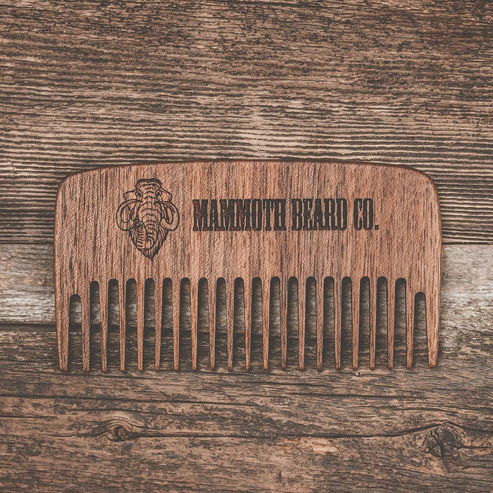 Mammoth Beard - Walnut Comb