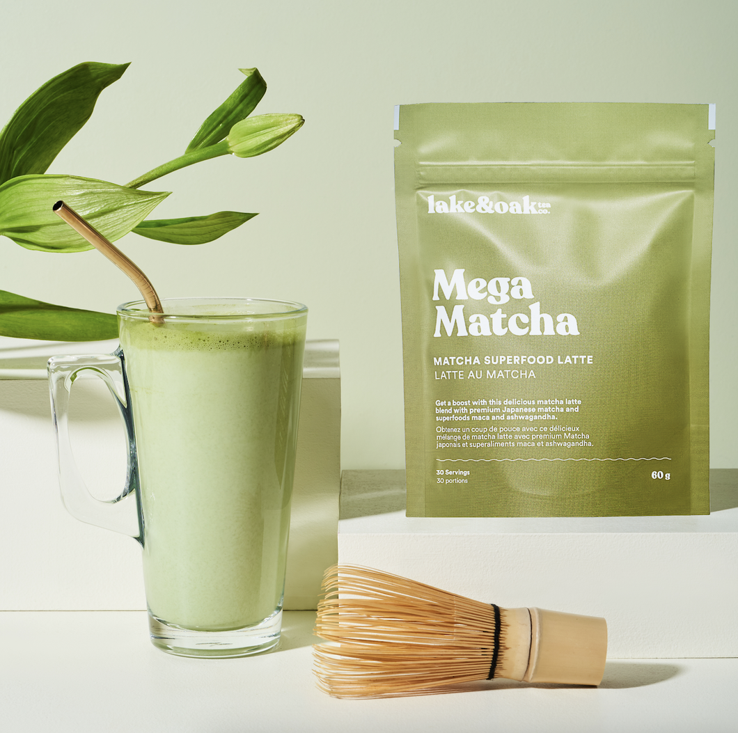 Lake & Oak Tea Co. - Mega Matcha - Superfood Latte