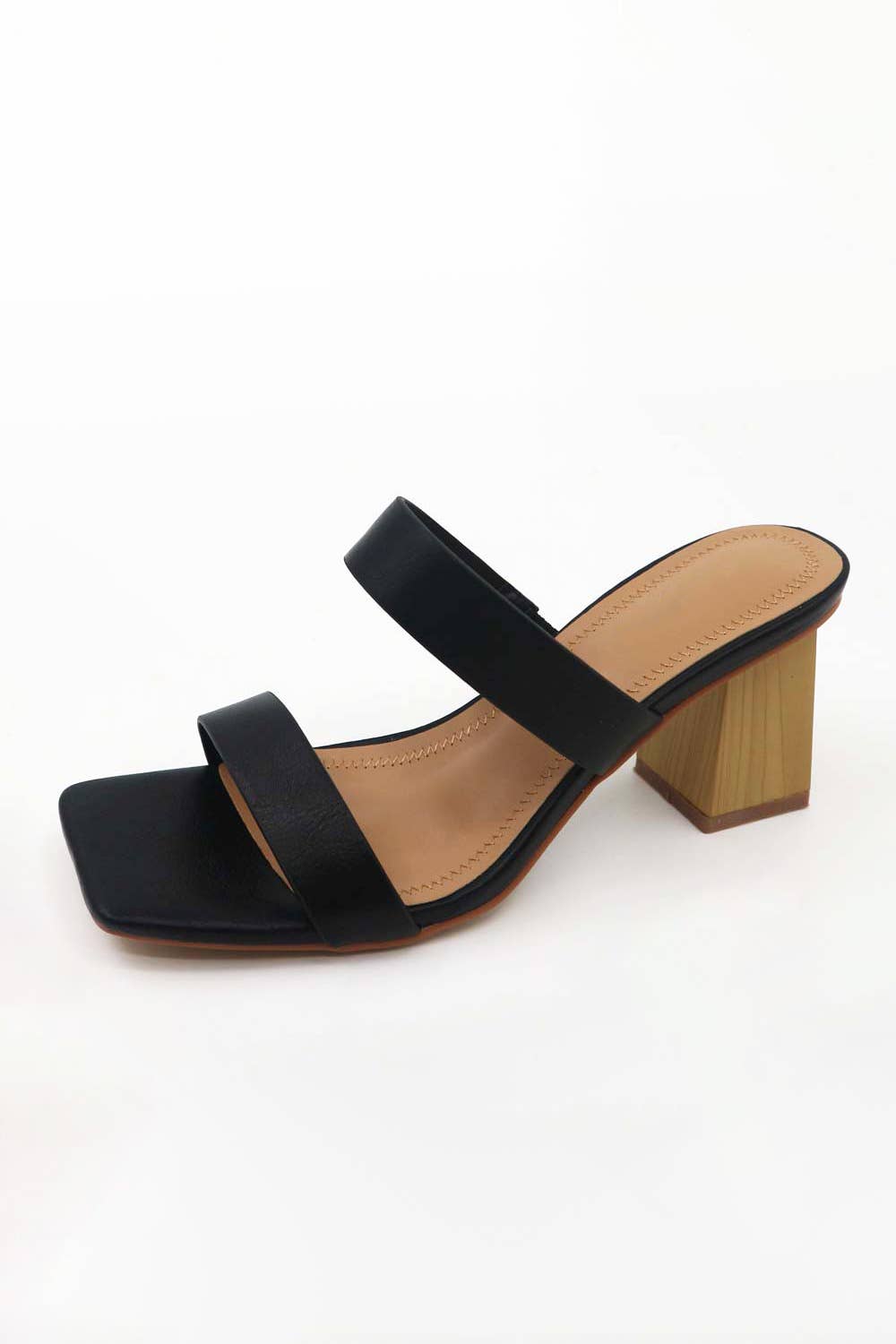 The Penny Heel - Black