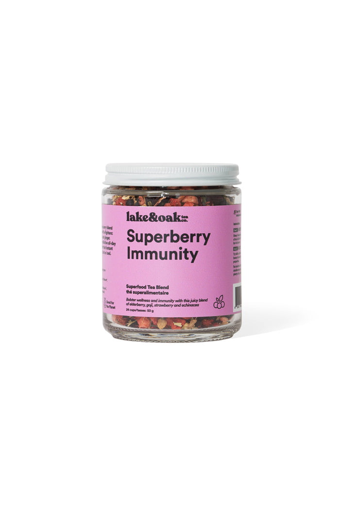 Lake & Oak Tea Co. - Superberry Immunity - Superfood Tea Blend