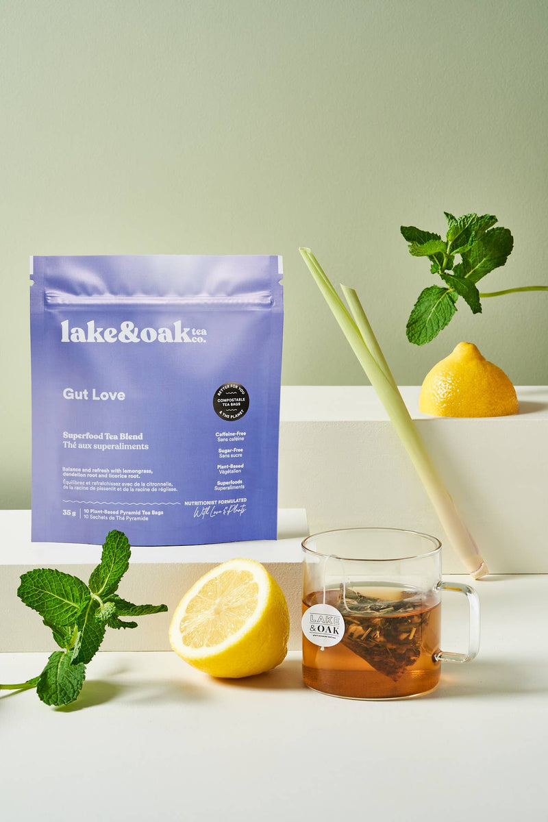 Lake & Oak Tea Co. - Gut Love - Superfood Tea