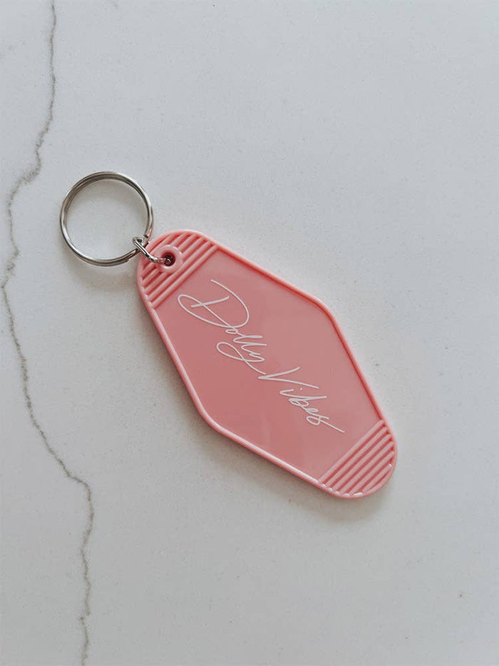 Dolly Vibes Motel Keychain