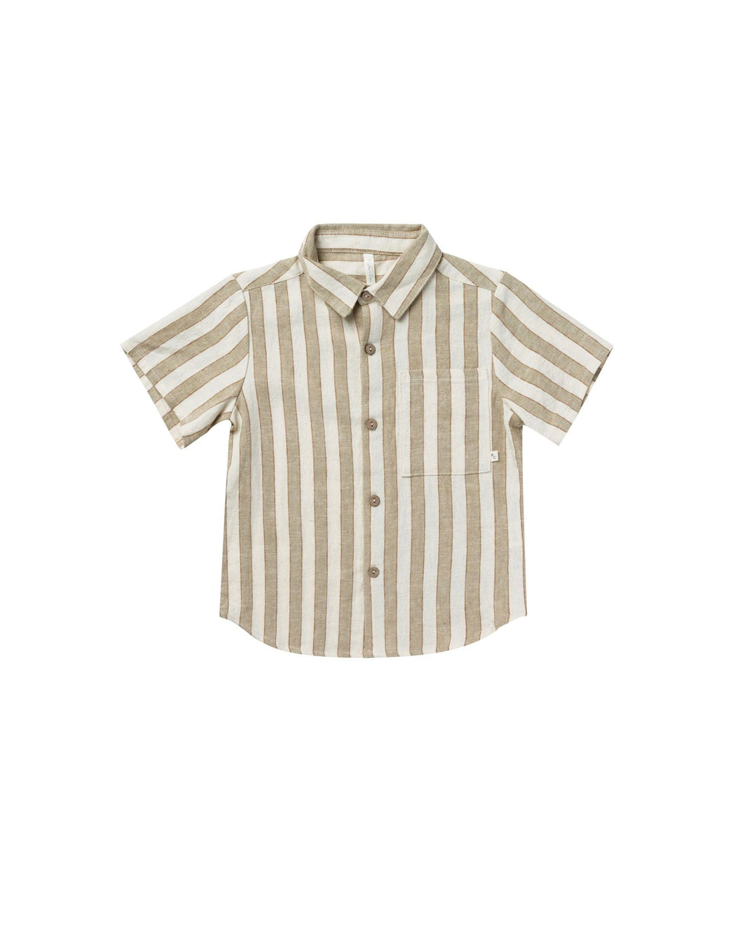Rylee and Cru- Collared Short Sleeve | Autumn Stripe