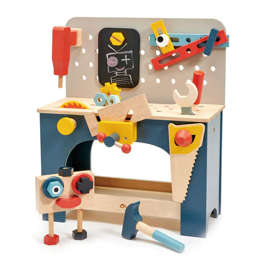 Tabletop Tool Bench Wooden Toys